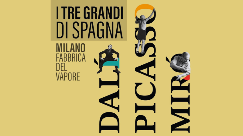 Picasso, Miró, Dalí: i tre grandi di Spagna in mostra a Milano